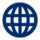 Icon Weltkugel symbolisiert weltweit sichere Produktidentifizierung dank EAN Nummern