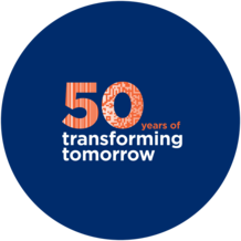 keyvisual 50 years of transforming tomorrow