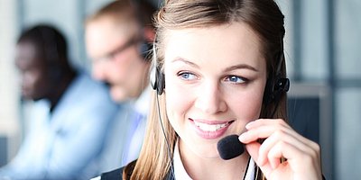 Kontakt Frau Headset