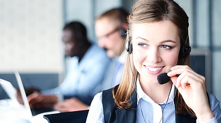 Kontakt Frau Headset