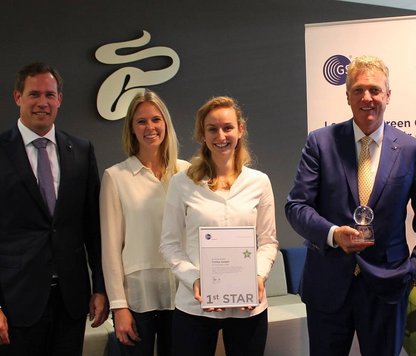 Foto der Lean and Green Gewinner 2019 mit Tchibo 