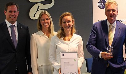 Foto der Lean and Green Gewinner 2019 mit Tchibo 