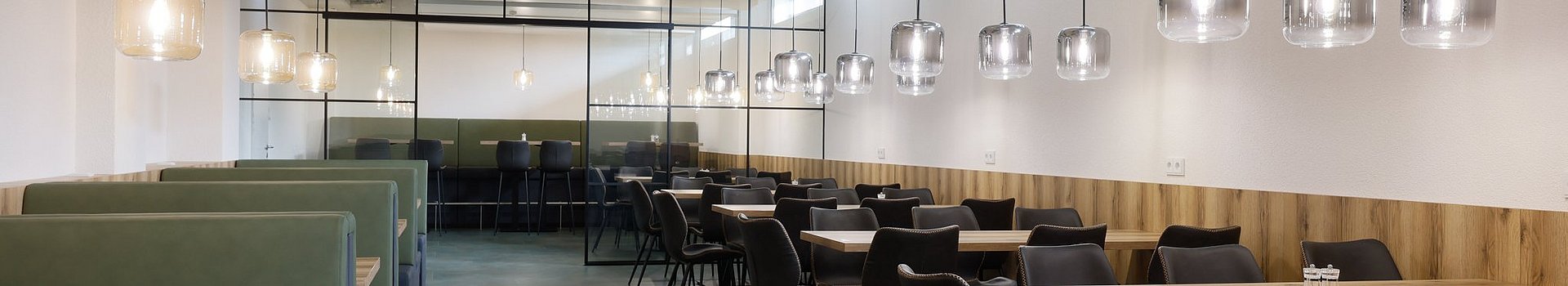 Essensplätze im Casino im GS1 Community Space