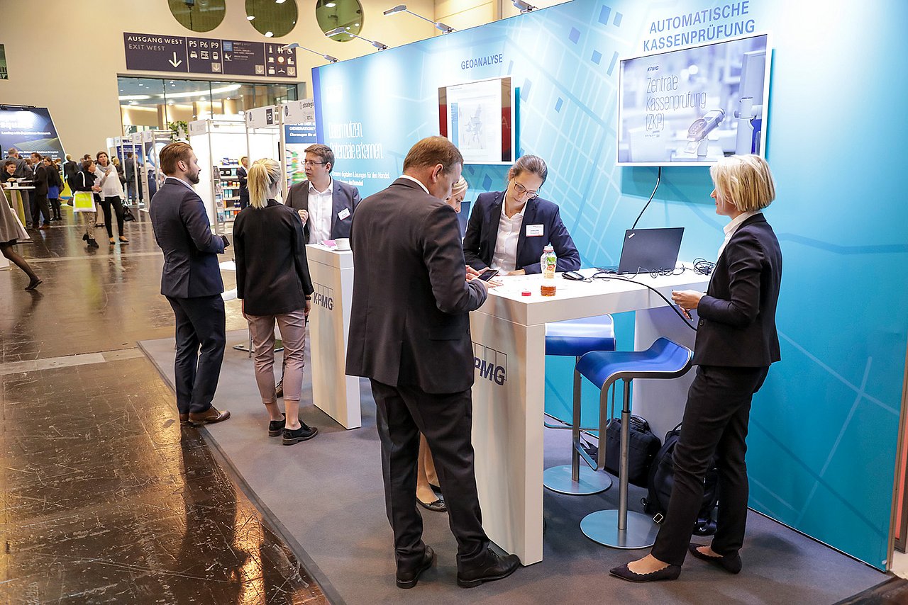 KPMG mit einem Stand auf ECR iN MOTiON ehemals ECR Tag