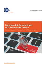 Cover der Anwendungsempfehlung Datenqualität im deutschen GDSN-Zielmarkt sichern