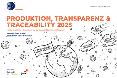Cover Produktion, Transparenz & Traceability 2025 - Lokal-globale Lösungen für einen nachhaltigen Konsum