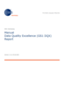 Cover Manual Data Quality Excellence (GS1 DQX) Report