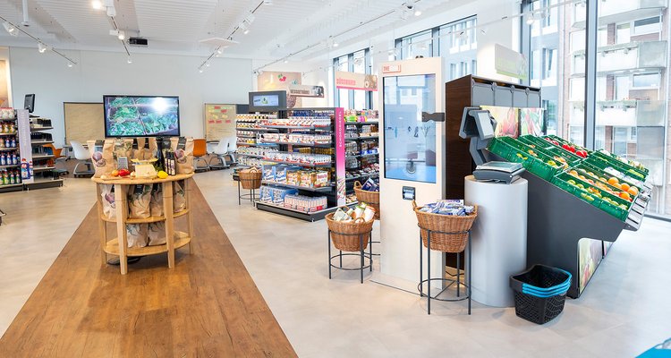 Fotografie Shopper Experience - Supermarkt im GS1 Germany Knowledge Center