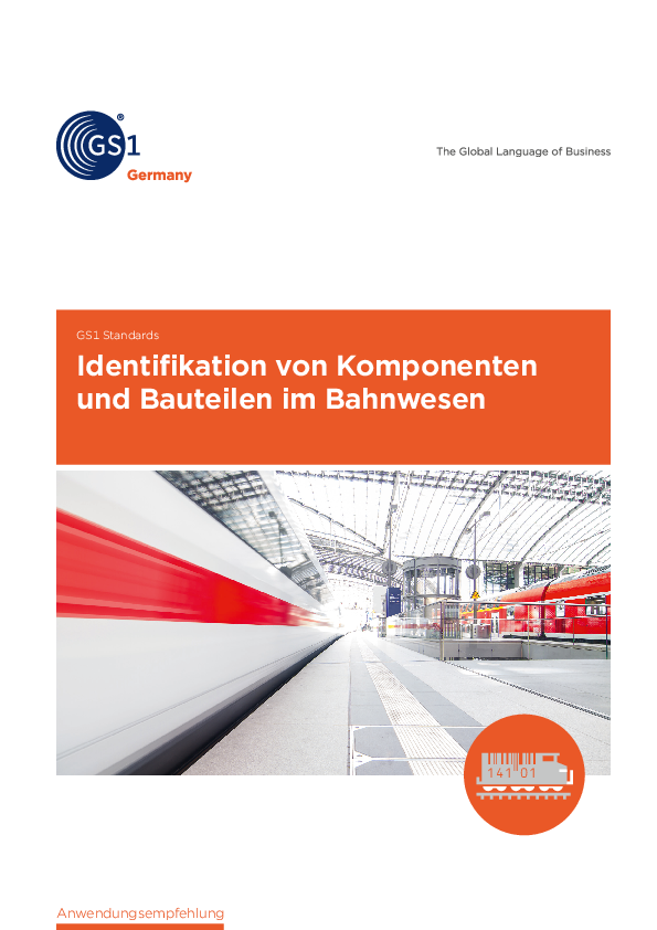 Dieser Standard beschreibt, wie die GS1 Identifikationsschlüssel und Attribute zur Identifikation von Bauteilen und Komponenten im Eisenbahnwesen verwendet werden. 