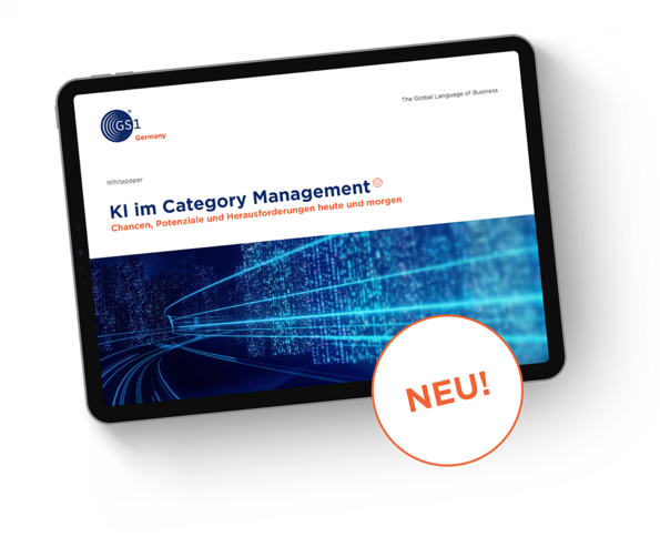 IPad mit Vorschau KI Category Management