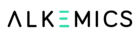 ALKEMICS Logo: schwarze Schrift auf weißem Hintergrund
