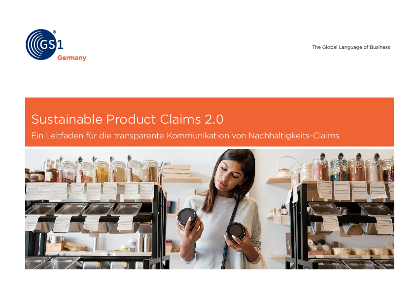 Sustainable Product Claims 2.0 | Ein Leitfaden für die transparente Kommunikation von Nachhaltigkeits-Claims