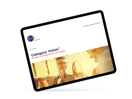 Ein IPad mit einem Whitepaper zum Thema Category Vision