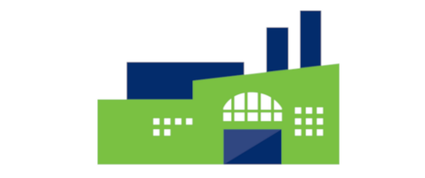 Icon von einer Fabrik