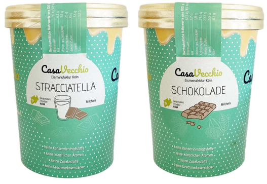 Zwei Speiseeisbecher von CasaVecchio