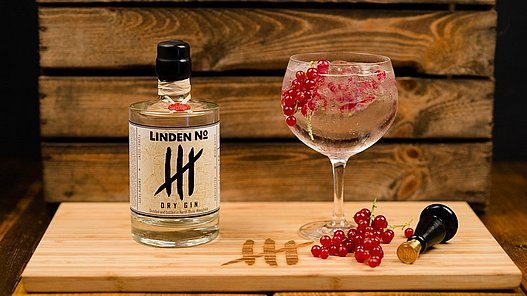 Foto einer Flasche Linden No. 4