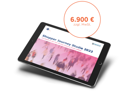 Cover der Shopper Journey Studie 2022 - Die Reisen zu den Fast Moving Consumer Goods (FMCG)