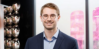 Portrait von Aljoscha Rix, GS1 Germany