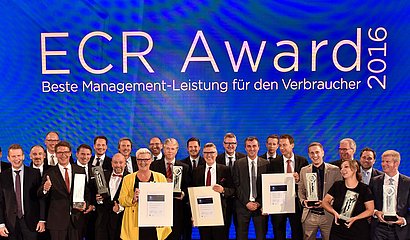 ECR Award 2016: Fotografie Gewinner "Beste Management-Leistung für den Verbraucher"