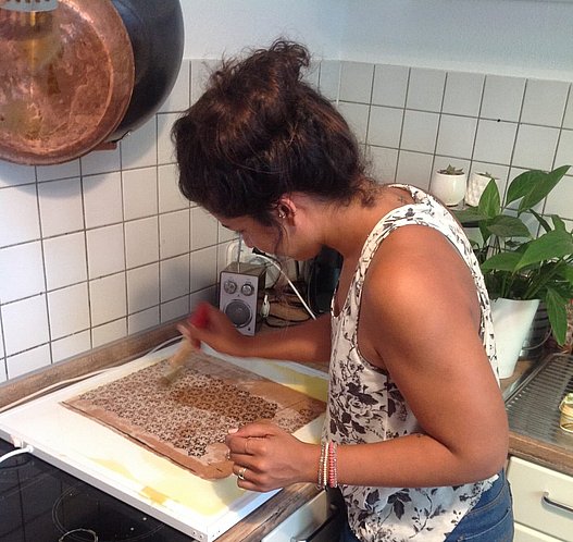 Entwicklung des Wachsling Bienenwachstuchs