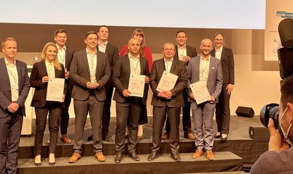 Gruppenfoto Preisträger:innen Lean and Green Award 2022