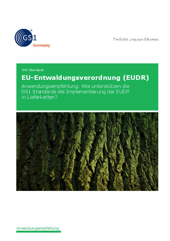 GS1 Germany EUDR Implementation Guideline 2.0
