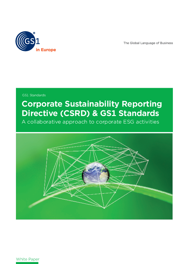Corporate Sustainability Reporting Directive (CSRD) & GS1 Standards