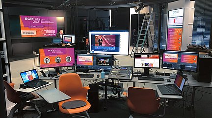 Ein Streaming Studio bei GS1 Germany