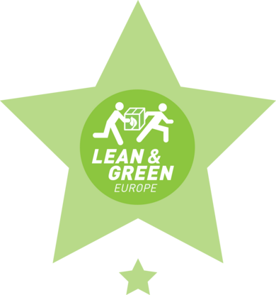 Grafik zeigt Logo first Star Lean & Green