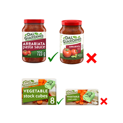 Eine Darstellungen von Lebensmitteln zum Thema Produktabbildungen