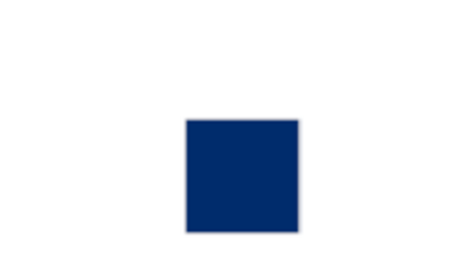 Ein blaues Quadrat