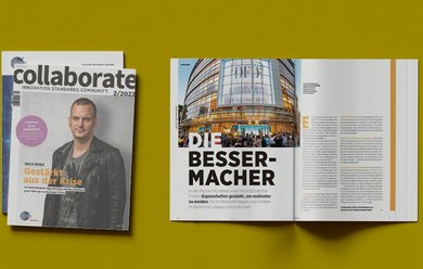 Ansicht Collaborate Magazin Ausgabe 2/2022