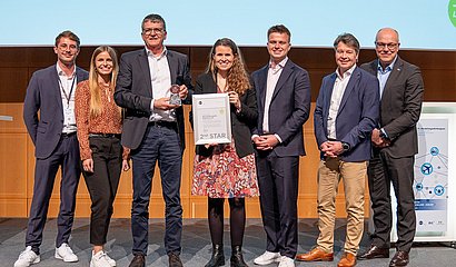Lean and Green Auszeichnung für die BLG Handelslogistik auf der Log 2025 in Köln