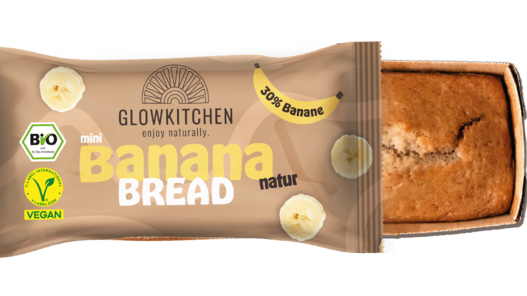 Bananenbrot von Glowkitchen: Vorderansicht