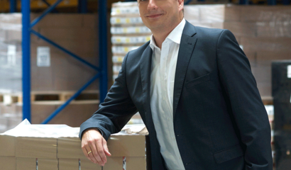 Fotografie/Portrait: Herr Björn Anderseck, MARS GmbH, im Lagerhaus