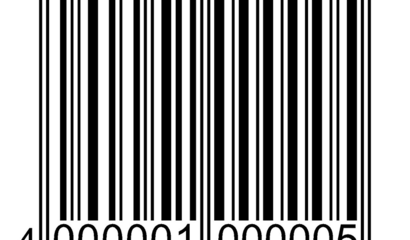 Strichcode mit GTIN für PM