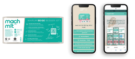 Eine Darstellung mit Wepa Toilettenpapier und GS1 Digital Link