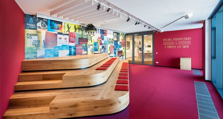 Fotografie Innovation Center - Theater für Pitches und Präsentationen