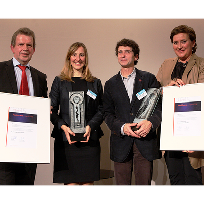 Bild der Verleihung des GS1 Germany Healthcare Award 2015