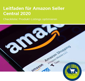 Cover GS1 Germany Leitfaden "Verkaufen auf amazon"