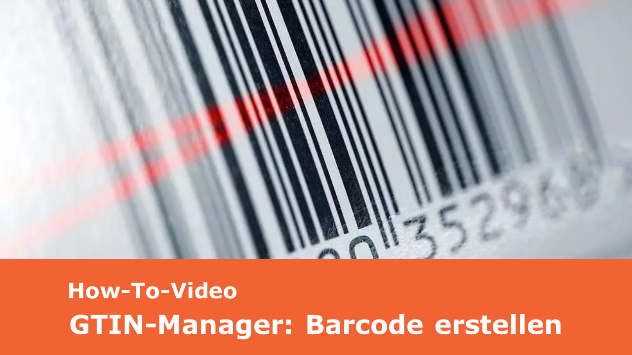 Vorschaubild zum Video: How to Video GTIN Manager - Barcode erstellen
