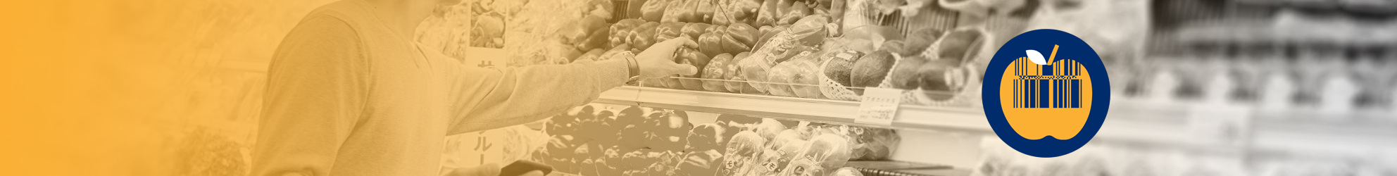 Ein Bildausschnitt einer Obst- und Gemüsetheke