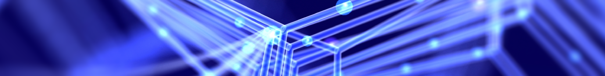 Graphische Netzwerke in blau