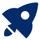 Icon Rakete symbolisiert verbesserte Kundenzufriedenheit und Abverkaufszahlen