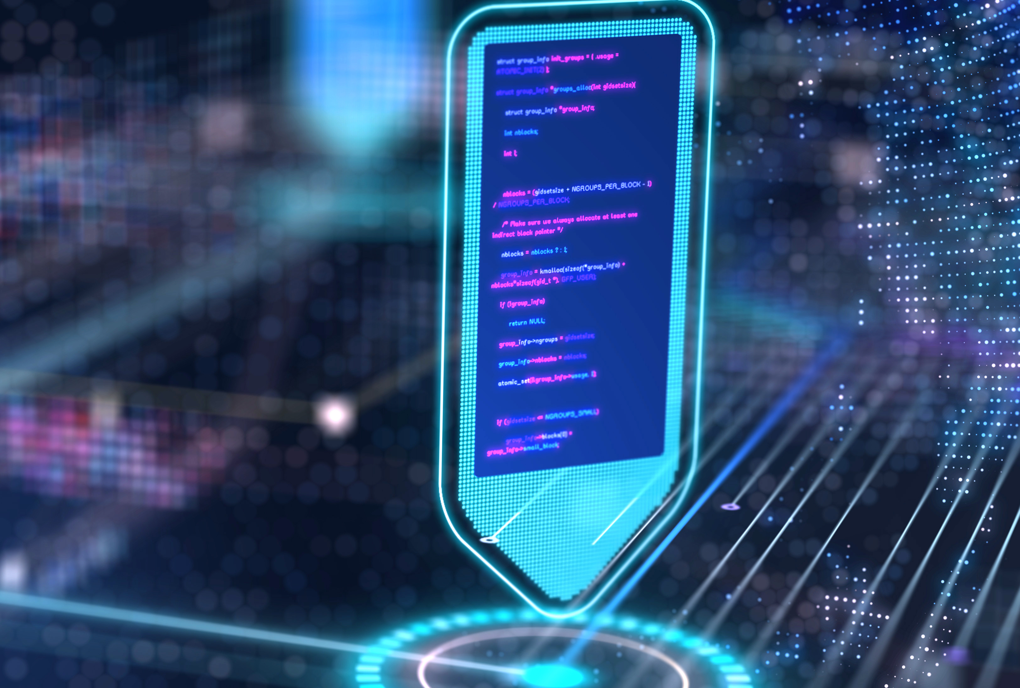 Display mit Zahlenkolonnen steht symbolisch für die Sicherstellung von Produktstammdatenqualität